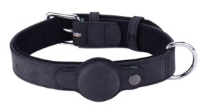 MILI κολάρο με θήκη smart tag MiCollar για σκύλους, large, μαύρο