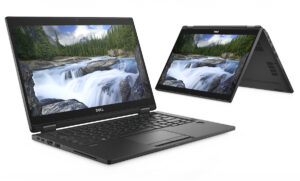 DELL Laptop Latitude 7390 2 IN 1, Refurbished Grade B, i7-8650U, 16/256GB M.2, 13.3", Cam, UHD Graphics 620, FreeDOS