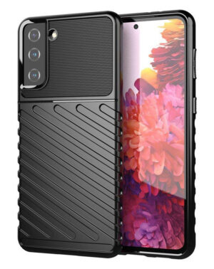 POWERTECH Θήκη Thunder MOB-1735 για Samsung S22 Plus, μαύρη