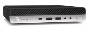 HP PC ProDesk 600 G5 Micro, Refurbished Grade A Repainted, i3-9100T, 8/256GB M.2, FreeDOS