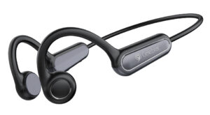 CELEBRAT neckband earphones SE9, OWS Bone Conduction, 16.3mm, 180mAh, μαύρα