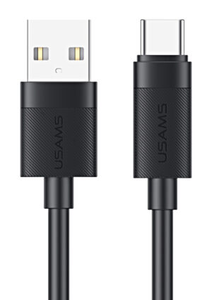 USAMS καλώδιο USB-C σε USB SJ777, 3A, 480Mbps, 1m, μαύρο