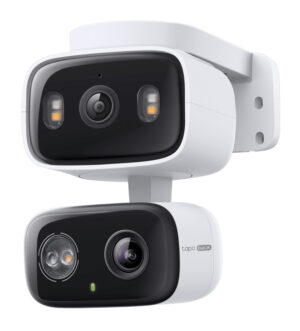 TP-LINK smart κάμερα Tapo C246D, dual lens, 2K/3MP, WiFi, PTZ, IP65, V1.0